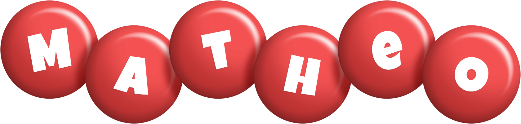 Matheo candy-red logo