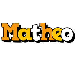 Matheo cartoon logo