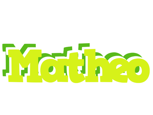 Matheo citrus logo