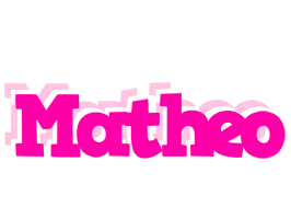 Matheo dancing logo