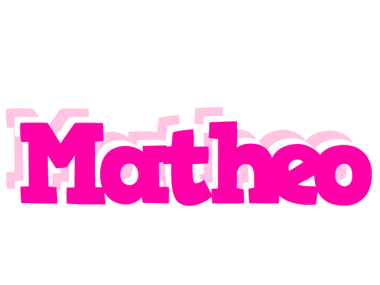 Matheo dancing logo