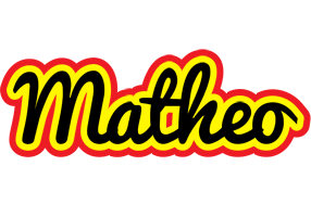 Matheo flaming logo