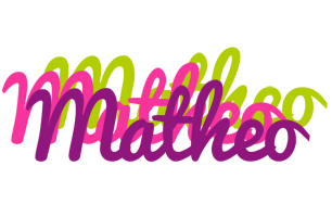 Matheo flowers logo