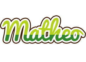 Matheo golfing logo