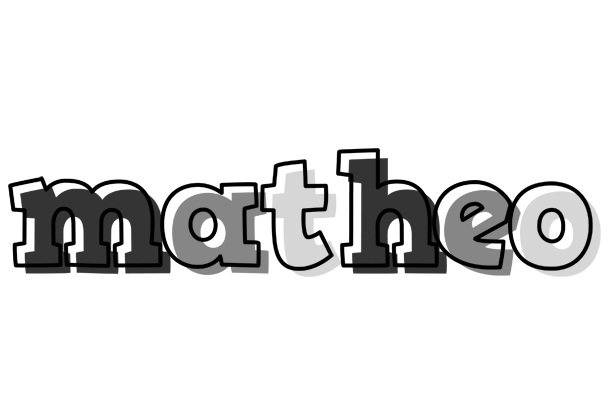 Matheo night logo