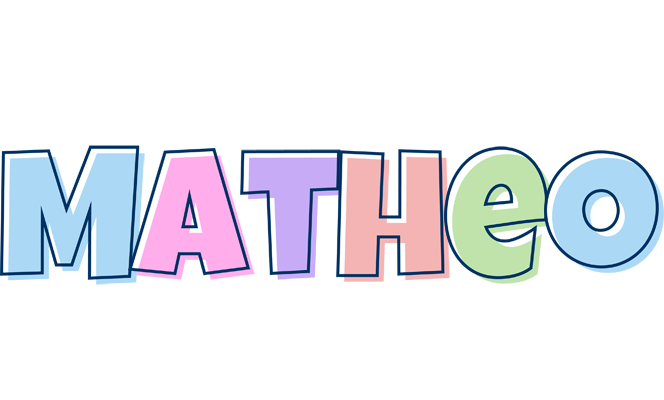 Matheo pastel logo