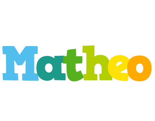 Matheo rainbows logo