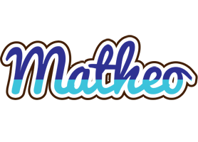 Matheo raining logo