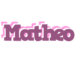 Matheo relaxing logo