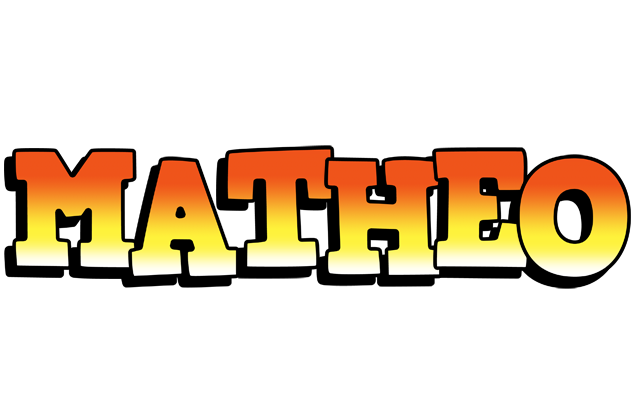 Matheo sunset logo