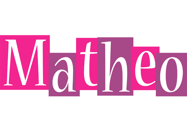 Matheo whine logo