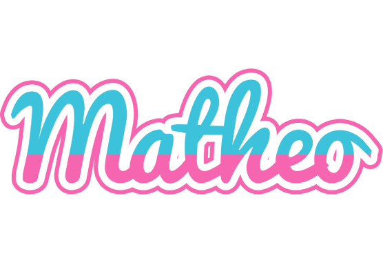 Matheo woman logo
