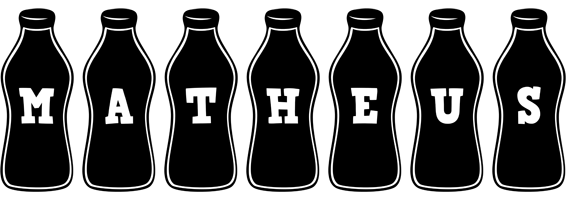 Matheus bottle logo