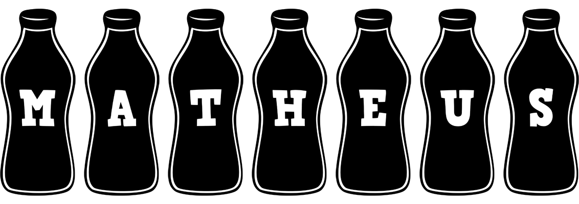 Matheus bottle logo