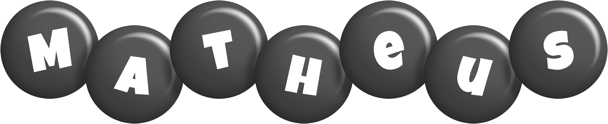 Matheus candy-black logo