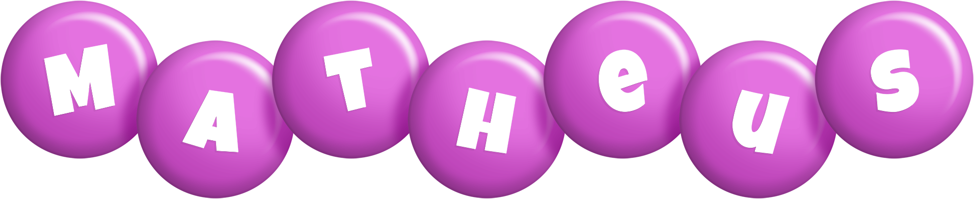 Matheus candy-purple logo