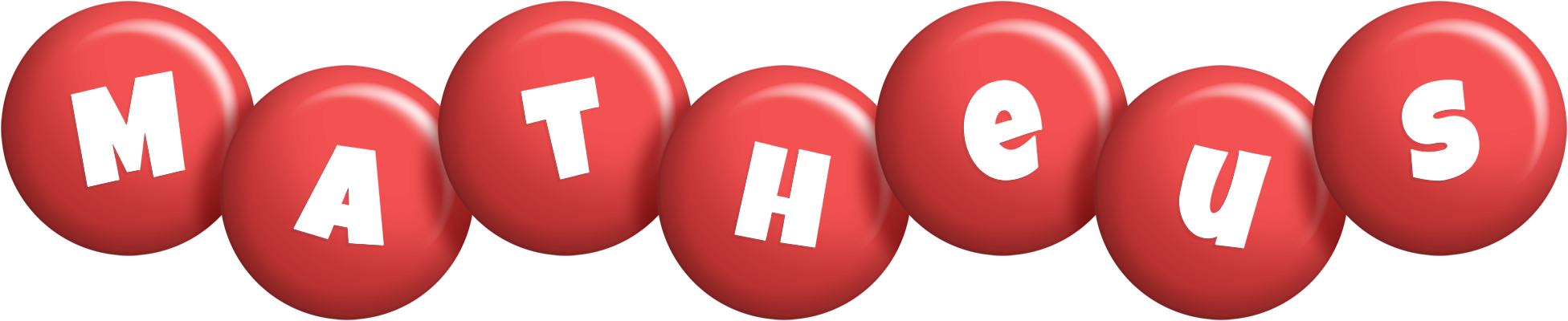 Matheus candy-red logo