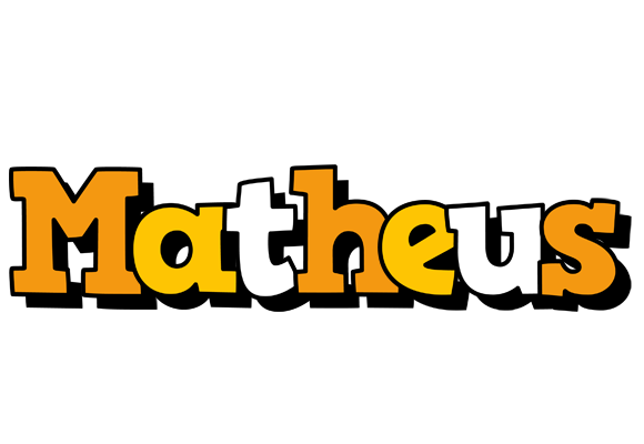 Matheus cartoon logo