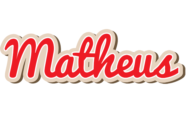 Matheus chocolate logo