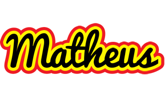 Matheus flaming logo