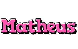 Matheus girlish logo