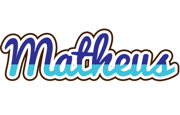 Matheus raining logo