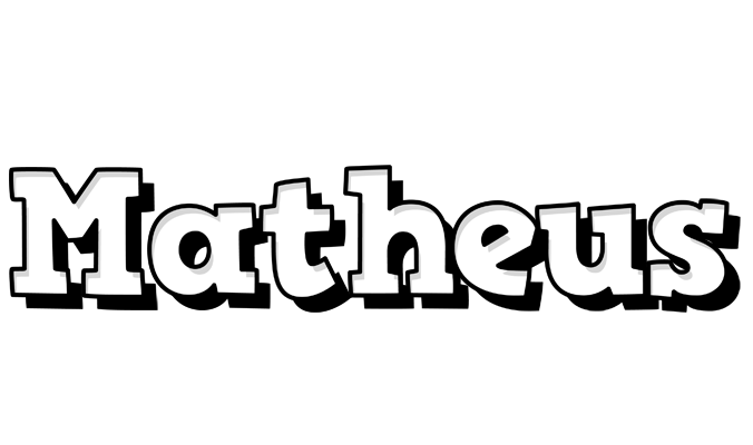 Matheus snowing logo