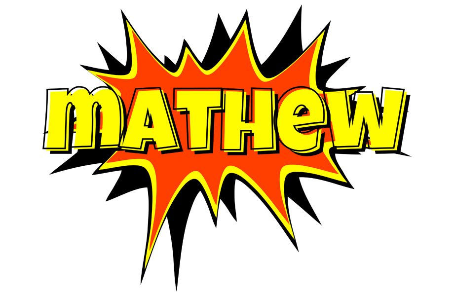 Mathew bazinga logo