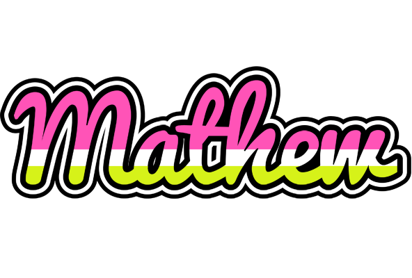 Mathew candies logo