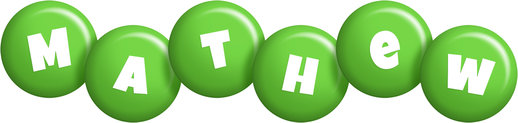 Mathew candy-green logo