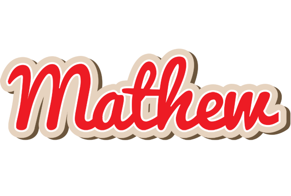 Mathew chocolate logo