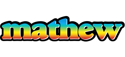 Mathew color logo