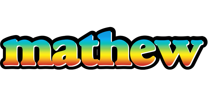 Mathew color logo