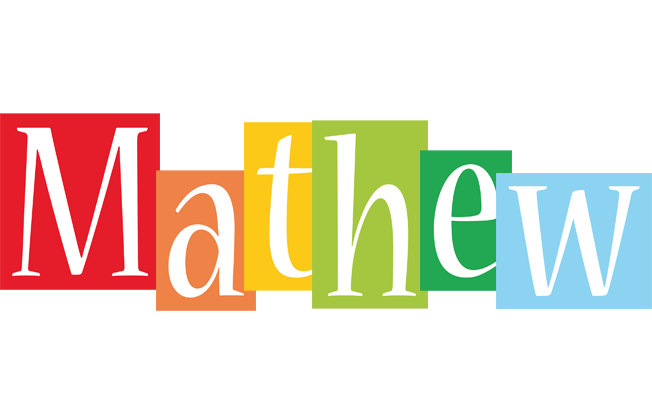 Mathew colors logo