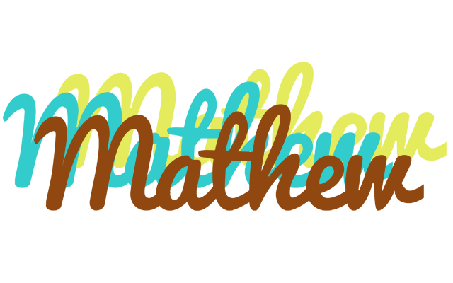 Mathew cupcake logo
