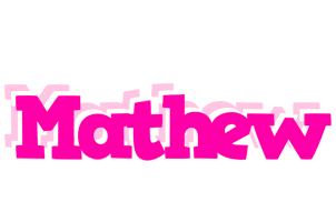 Mathew dancing logo