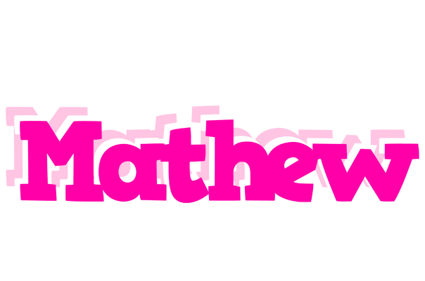 Mathew dancing logo