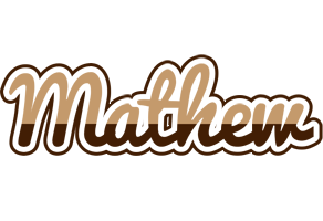 Mathew exclusive logo