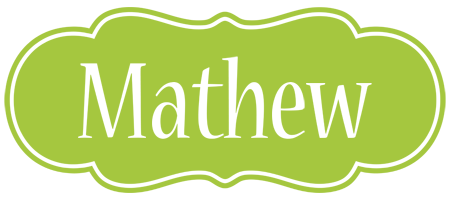 Mathew family logo