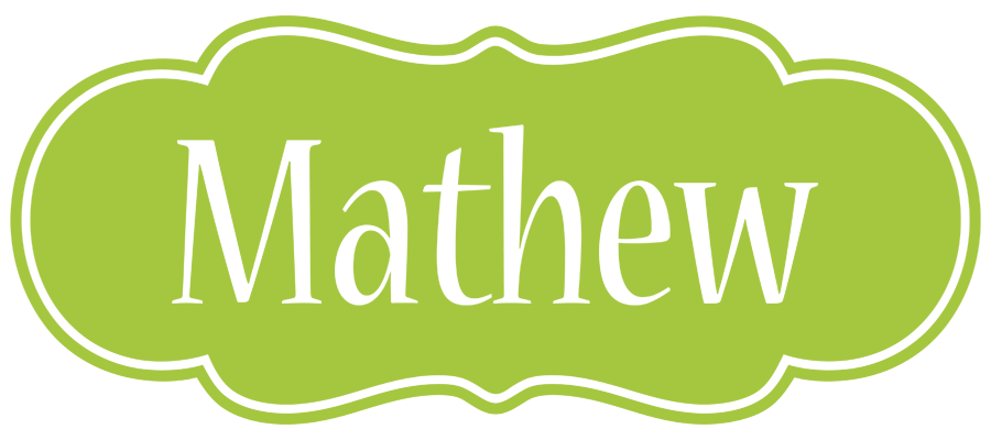 Mathew family logo