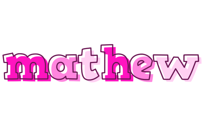 Mathew hello logo