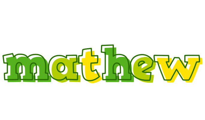 Mathew juice logo