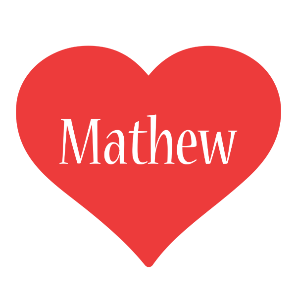 Mathew love logo