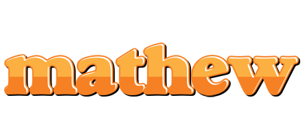 Mathew orange logo