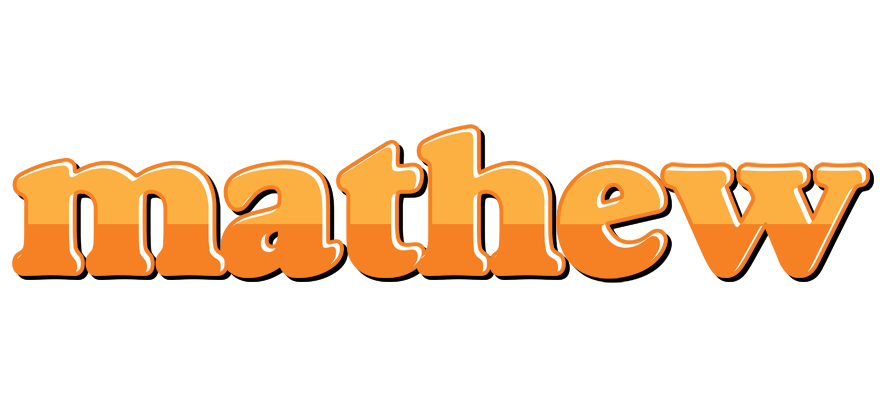 Mathew orange logo