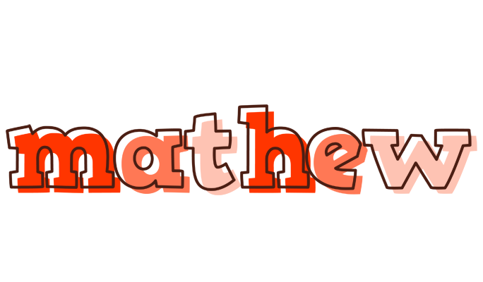 Mathew paint logo