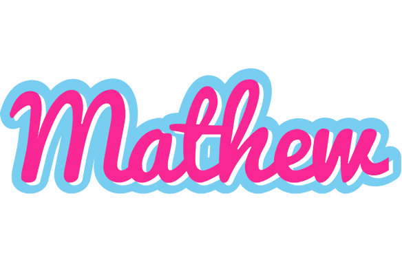 Mathew popstar logo