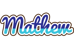 Mathew raining logo