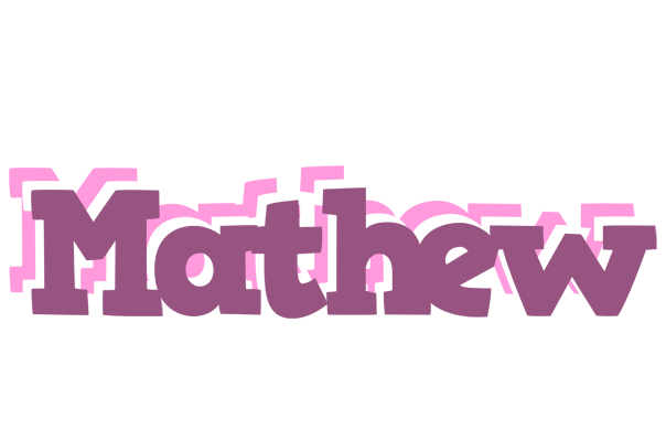 Mathew relaxing logo