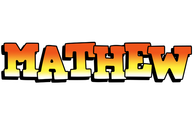Mathew sunset logo